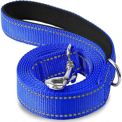 Night Reflection Dog Pet Towing Rope 1.2/1.5/1.8M Guard Rope Pet Walking Training Leash Cats Dogs Harness Collar Lead Strap