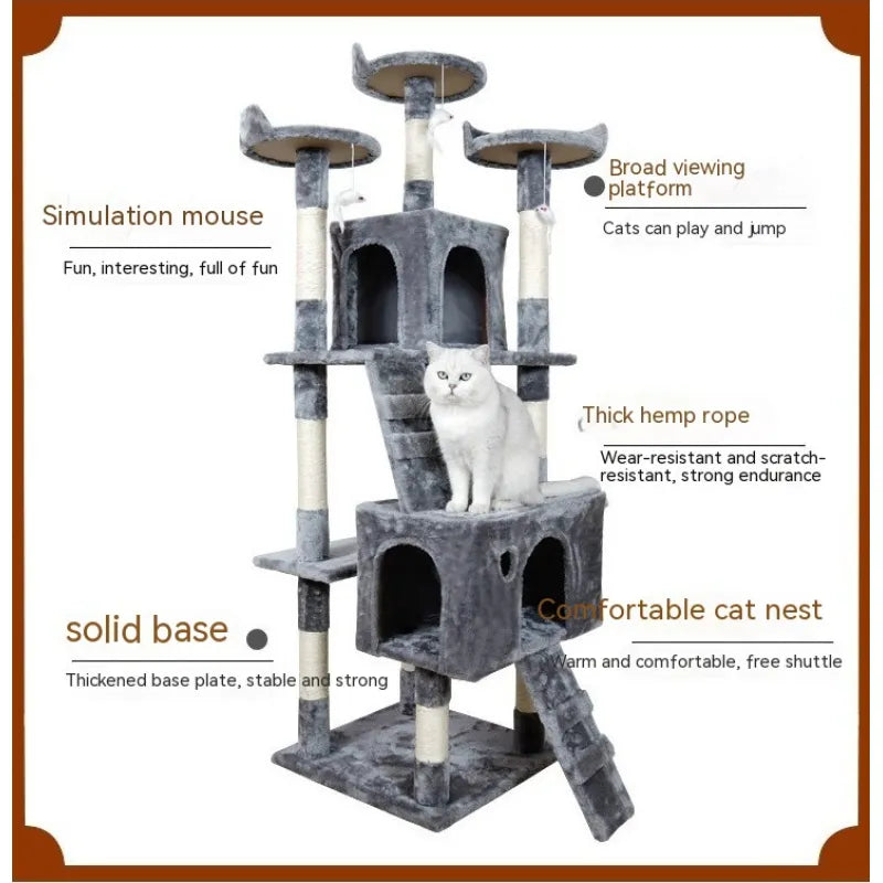 Torre Rascador Árbol para Gatos