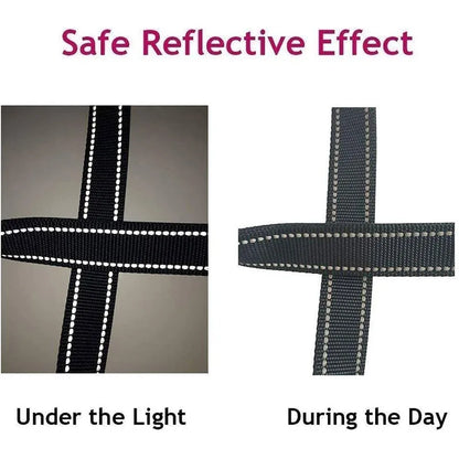 Night Reflection Dog Pet Towing Rope 1.2/1.5/1.8M Guard Rope Pet Walking Training Leash Cats Dogs Harness Collar Lead Strap