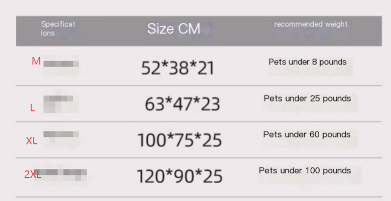 Colchón Cama Ortopédica para Perros