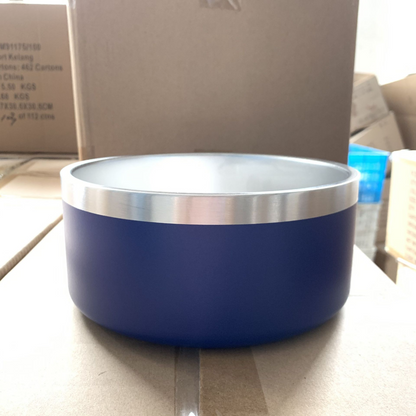 Comedero Vertical de Acero Inoxidable para Perros