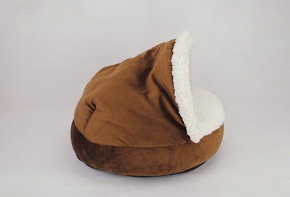 Cama Cueva Iglú para Gatos (Techo Removible)